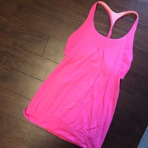 Lulu hot pink tank